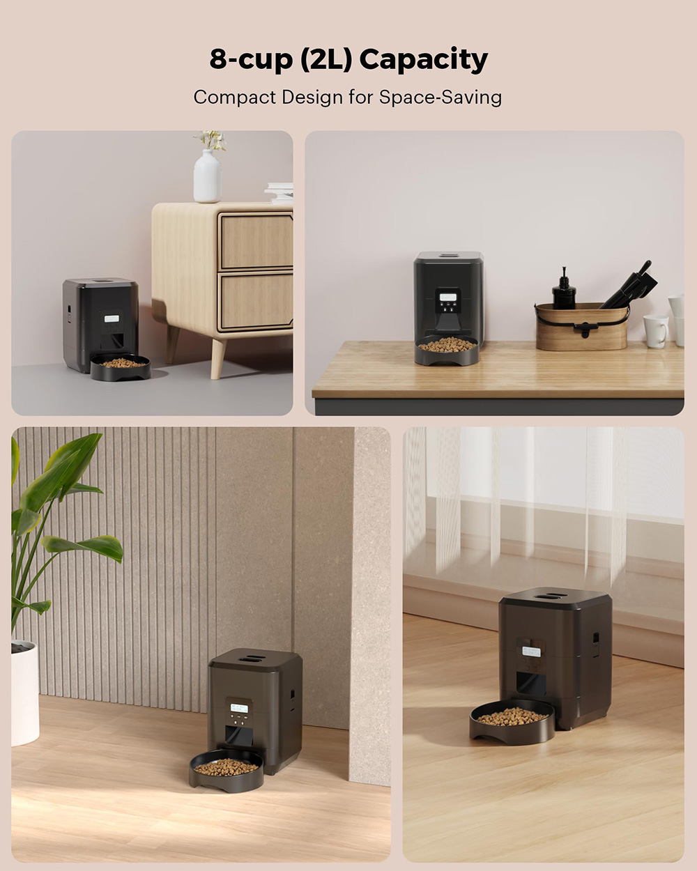 Smart WiFi Automatic Pet Feeder