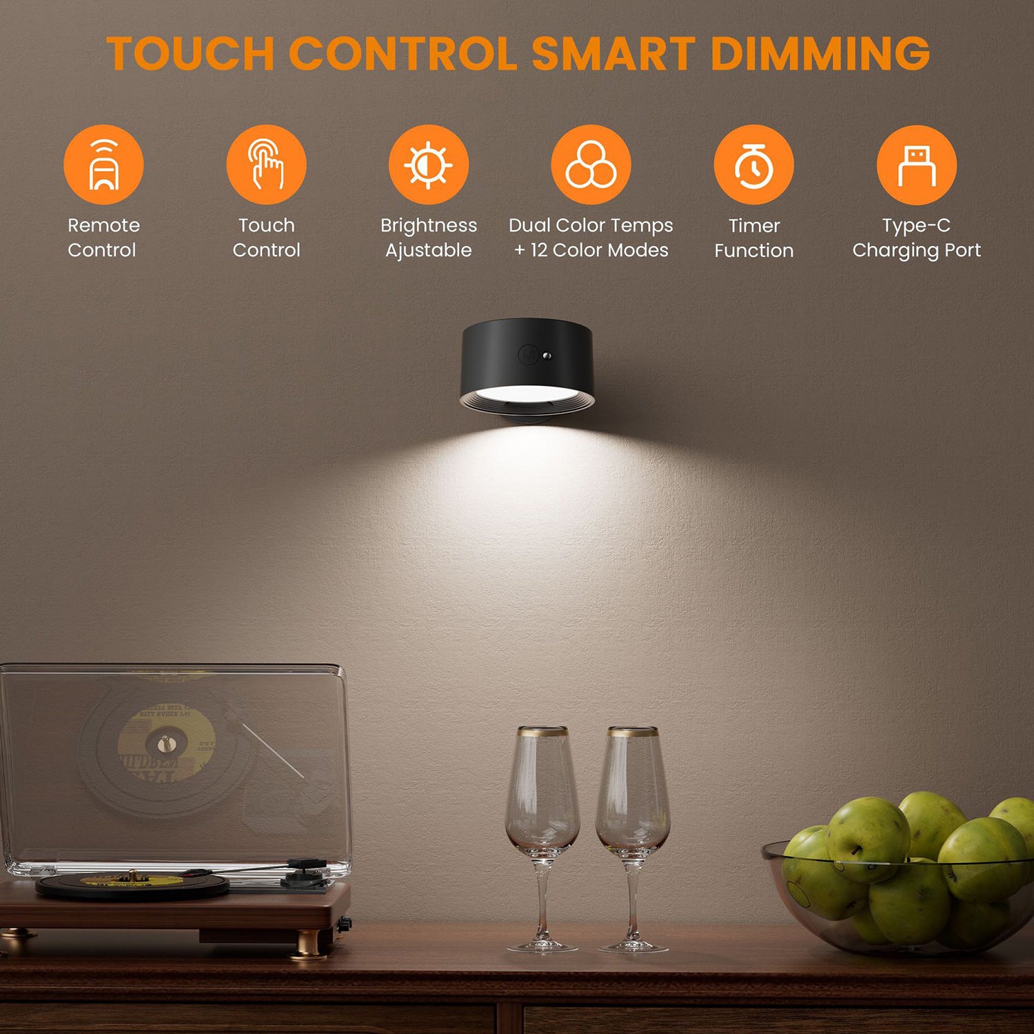 Magnetic Rechargeable Accent Light