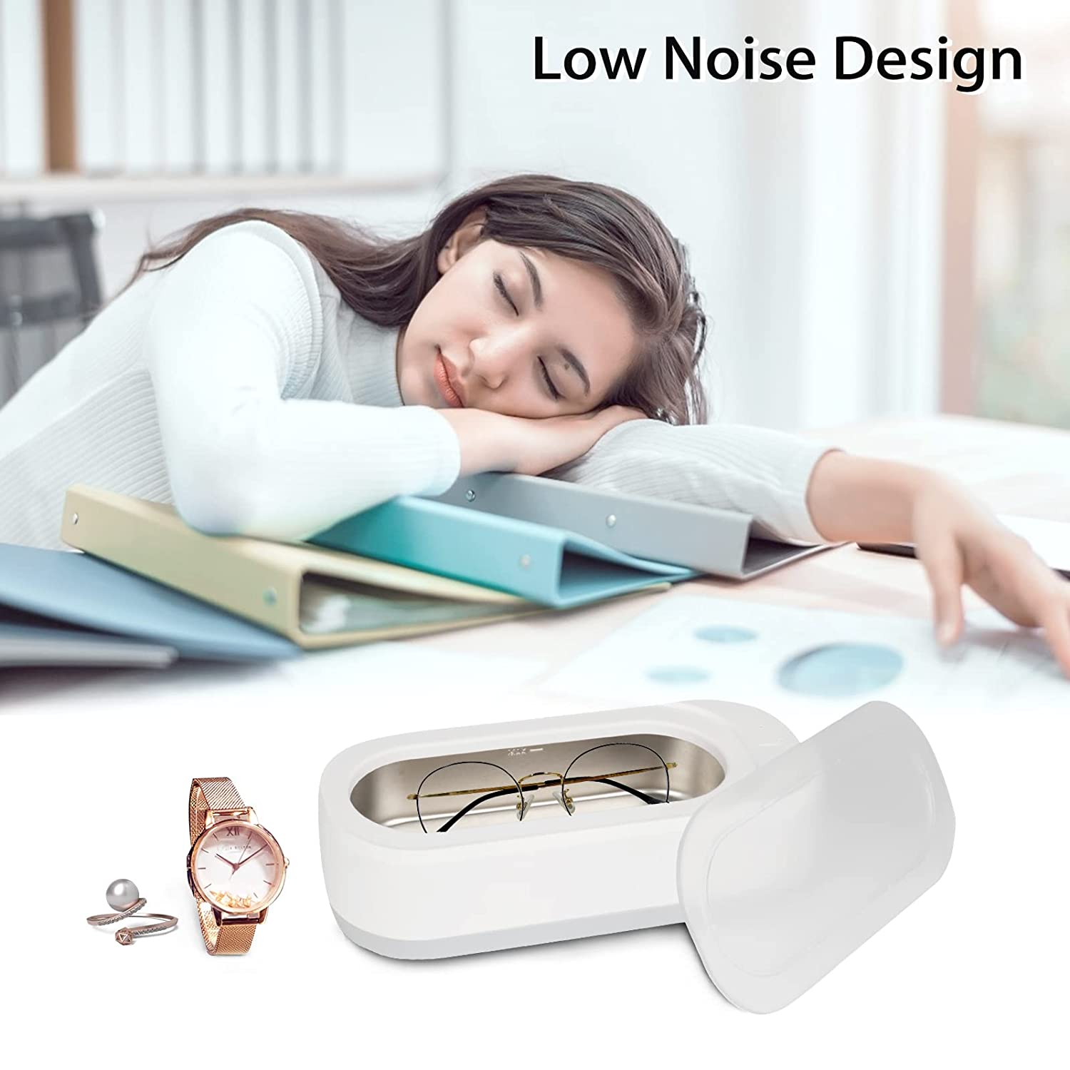 Ultrasonic Jewelry & Eyeglass Cleaner