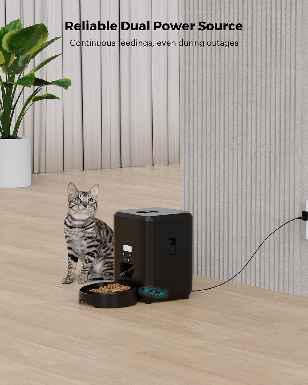 Smart WiFi Automatic Pet Feeder