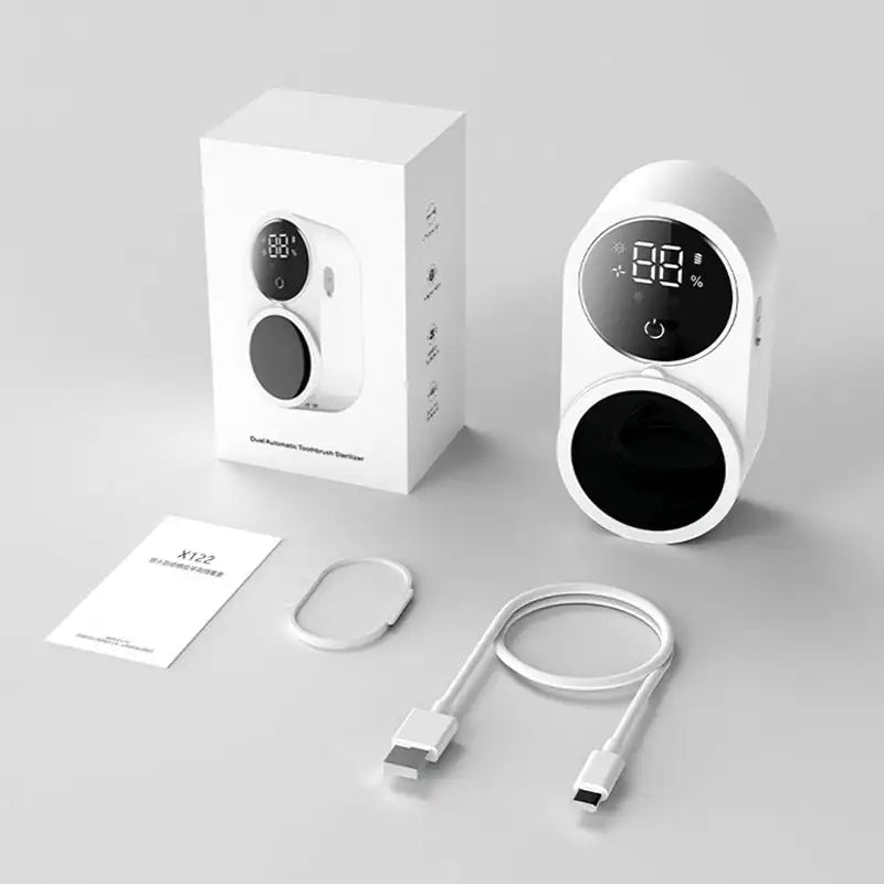 Smart UV Toothbrush Sanitizer & Holder