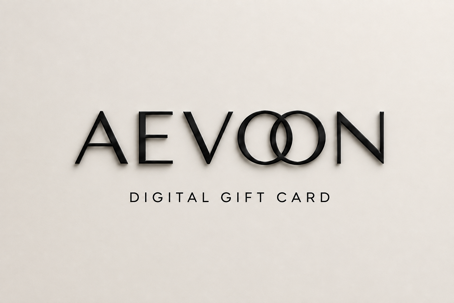 AEVOON Digital Gift Card