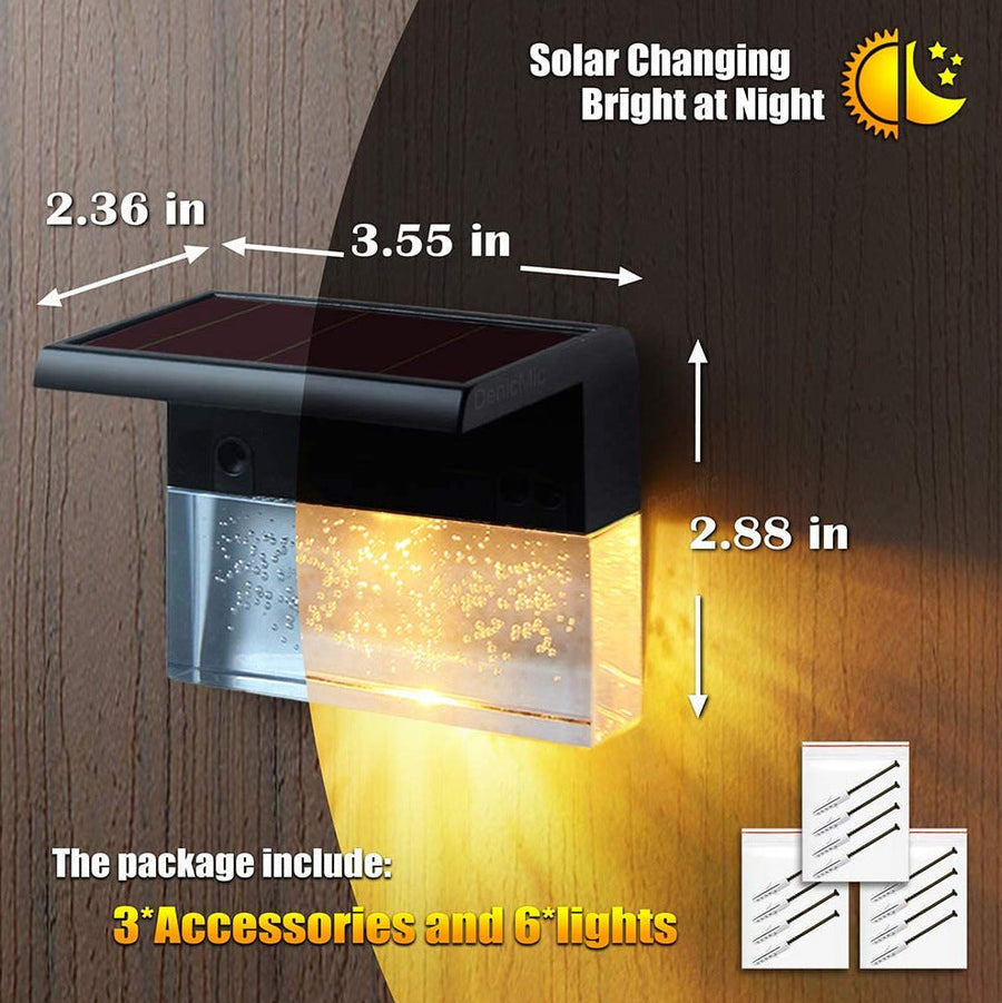 Solar LED Step & Fence Light