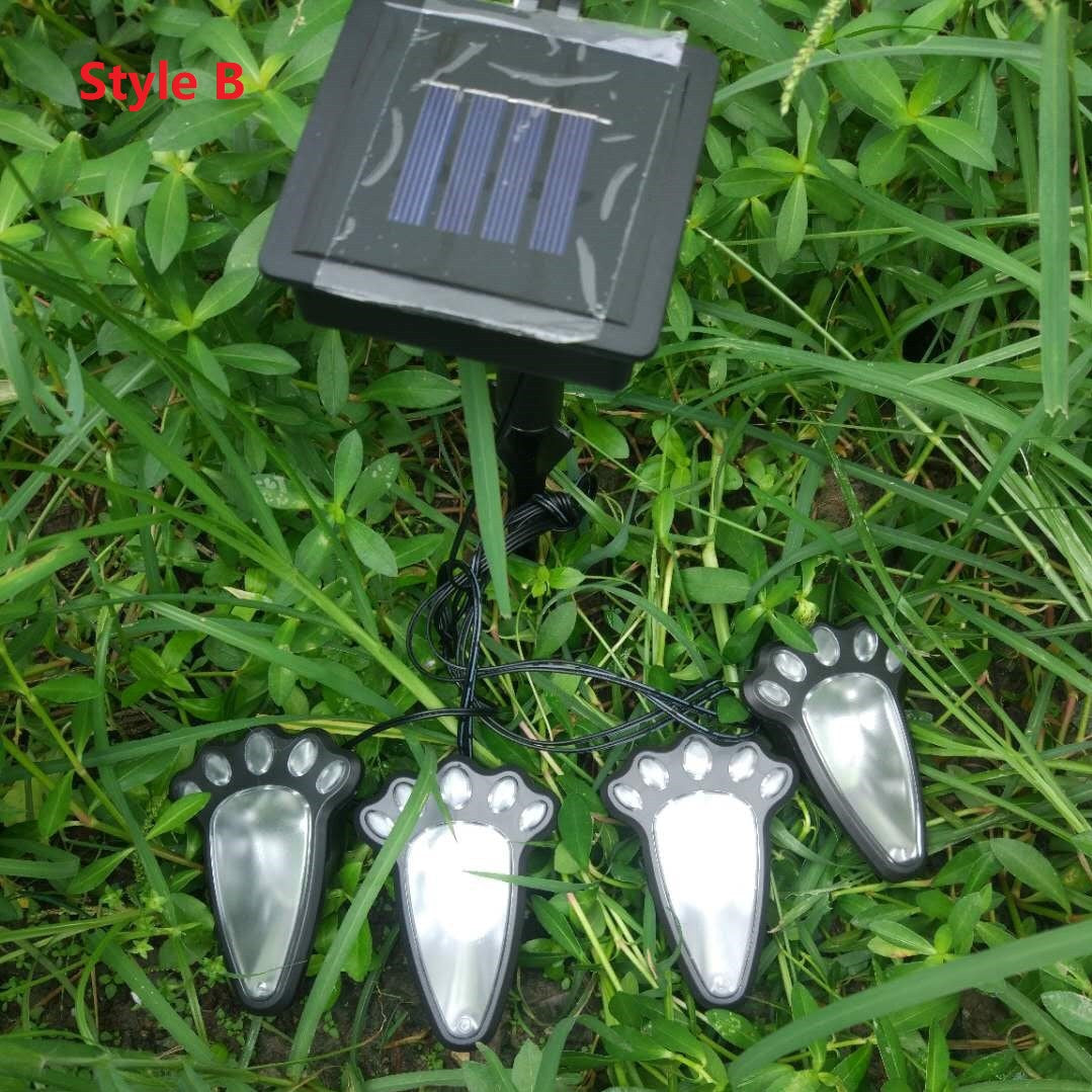 Solar Paw Accent Lights
