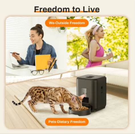 Smart WiFi Automatic Pet Feeder