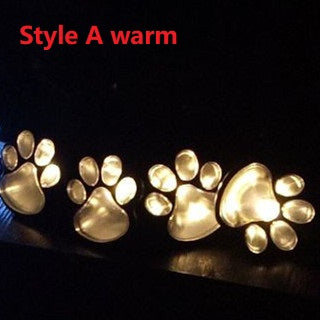 Solar Paw Accent Lights